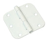 National Hardware 3-1/2 in. L White Door Hinge 3 pk - Open Box