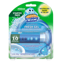 Scrubbing Bubbles Rainshower Scent Continuous Toilet Cleaning System 1.34 oz Gel