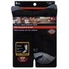 Dickies Men's Dri-Tech 6-12 Cushion Crew Socks Black (Pack of 2)
