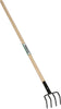 Seymour S300 DuraLite 4 Tine Steel Cultivator 54 in. Wood Handle