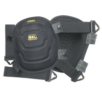 CLC Work Gear Gel-Tek 7.37 in. L x 5.5 in. W Knee Pads Black