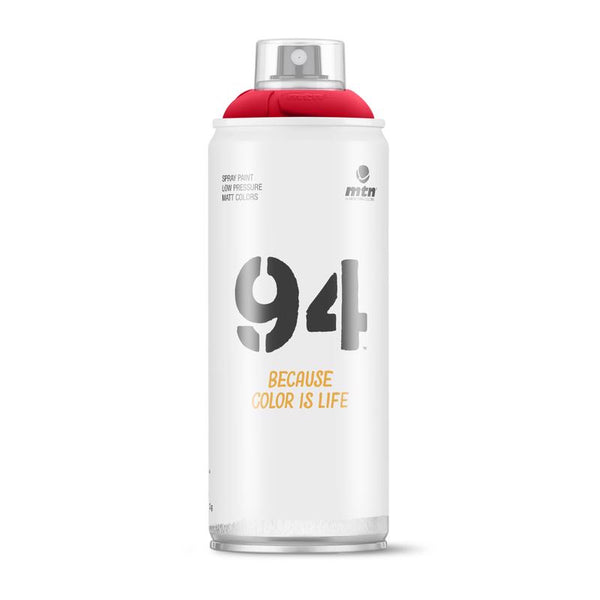 MTN 94 Matte Vivid Red Spray Paint 400 ml (Pack of 6)