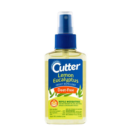 Cutter Lemon Eucalyptus Insect Repellent Liquid For Mosquitoes 4 oz (Pack of 6).