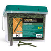 Deck Plus No. 8  x 2 in. L Star Flat Head Exterior Deck Screws 25 lb.