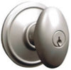 Schlage Siena Satin Privacy Lockset Left Handed, Right Handed