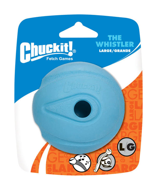 Chuckit! Blue Rubber Ball Dog Toy Large 1 pk