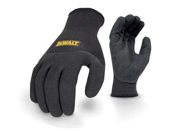 Guantes térmicos unisex DeWalt Radians, color negro, talla L, paquete de 1