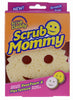 Scrub Daddy Polymer Foam Heavy Duty Dual Sided Scrubber Sponge 4 W in. for Kitchen