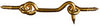 National Hardware Gold Solid Brass 2 in. L Hook and Eye 1 pk - Deal of The Week