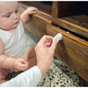Dreambaby White Plastic Adhesive Magnetic Cabinet Locks 2 pk - Open Box