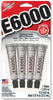 E6000 High Strength Industrial Grade Adhesive 4 pk