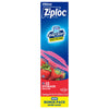 Ziploc Grip 'n Seal Technology 1 gal Clear Zipper Storage Bag 22 pk (Pack of 12)
