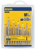 Irwin Hanson High Speed Steel SAE Drill and Tap Bit Set 13 pc