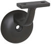 National Hardware Black Zinc Handrail Bracket 3.1 in. L 250 lb (Pack of 5).