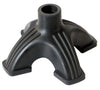 Carex Health Brands Black Self-Standing Cane Tip Rubber 2.65 in. H X 4.75 in. L - Deal of The Week