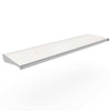 Lozier 1 in. H x 48 in. W x 13 in. L Powder Coated Cool White DL Style Shelf 2 pk