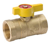 BK Products ProLine 1/2 in. Brass FIP Gas Ball Valve