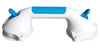 Carex Health Brands Ultra Grip Blue/White Grab Bar Plastic 4.5 in. H X 12 in. L