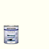 Rust-Oleum Marine Coatings Outdoor Oyster White Marine Topside Paint 1 qt (Pack Of 4)