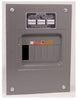 Square D HomeLine 100 amps 120/240 V 6 space 12 circuits Flush Mount Main Lug Load Center