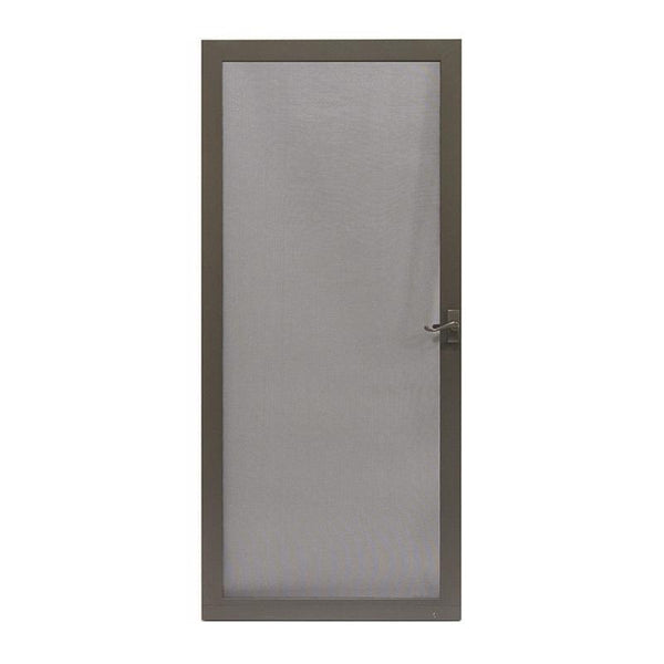 Larson Premium 81 in. H X 36 in. W Brown Aluminum Screen Door
