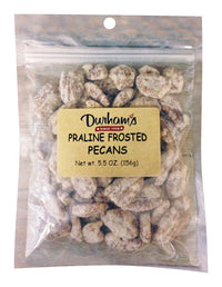 Durhams Praline Frosted Pecans 5.5 oz Bagged (Pack of 12)