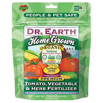 Dr. Earth Home Grown Organic Granules Tomato Plant Food 1 lb