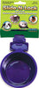 Slide-N-Lock Pet Feeding Crock, Attaches to Cage, 10-oz Assorted