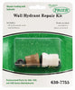 Prier Plastic/Brass Mansfield Style Wall Hydrant Service Kit to Fix Leaking 12 L in. - Open Box