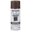 Rust-Oleum Chalked Ultra Matte Cocoa Bean Sprayable Chalk Paint 12 oz. (Pack of 6)