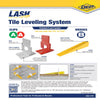 QEP Lash 0.4 in. H X 0.4 in. W X 2.3 in. L Plastic Tile Leveling Wedge 100 pk