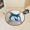 Georgia College Baseball Rug - 27in. Diameter