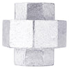 Bk Products 3/8 In. Fpt  X 3/8 In. Dia. Fpt Galvanized Malleable Iron Union