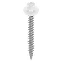 Teks No. 9 X 1-1/2 in. L Hex Drive Hex Washer Head Roofing Screws 100 pk