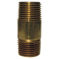 1/2 in. MPT X 1/2 in. D MPT Red Brass Nipple 2 in. L (Pack of 5)