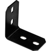 National Hardware 4.9 in. H X 3 in. W X 0.125 in. D Black Carbon Steel Inside/Outside Corner Brace