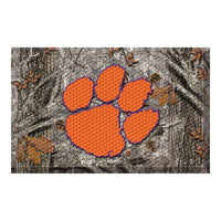 Clemson University Camo Camo Rubber Scraper Door Mat