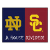 House Divided - Notre Dame / Southern Cal House Divided Rug