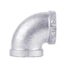BK Products 1/4 in. FPT x 1/4 in. Dia. FPT Galvanized Malleable Iron Elbow (Pack of 5)
