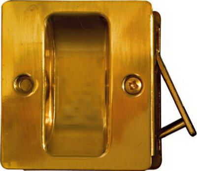 National Hardware Solid Brass Pocket Door Pull 2 pk