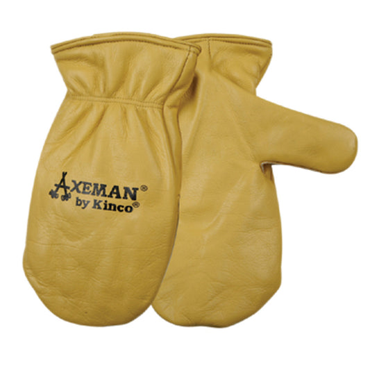 Kinco Axeman Men's Outdoor Work Gloves Mittens Gold XL 1 pair