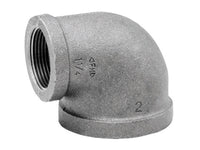 Anvil 1-1/2 in. FPT X 1-1/4 in. D FPT Galvanized Malleable Iron 90 Degree Elbow