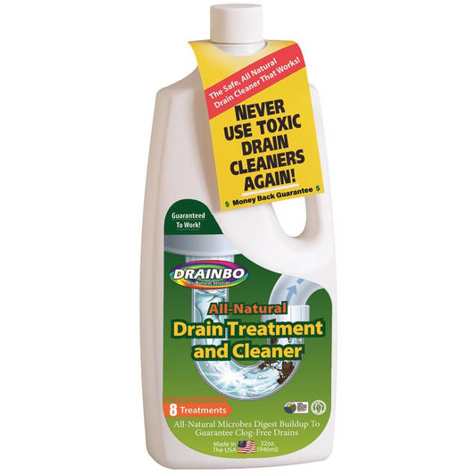 Drainbo Household Drain Treatment and Cleaner, 32 oz. (Pack of 6)