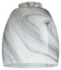 Westinghouse Tapered Barrel Wheat/White Glass Shade 1 pk (Pack of 4)