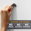 3M Claw Silver Drywall Picture Hanger 45 lb 1 pk - Open Box
