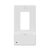 Westek LumiCover White 1 gang Plastic Rocker USB Nightlight Wall Plate 1 pk