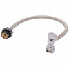SharkBite Click Seal 1/2 in. PTC X 1/2 in. D PTC 20 in. Brass Connector