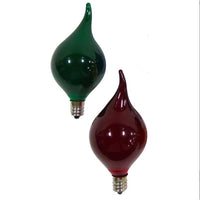 Celebrations Incandescent G45 Green/Red 2 ct Replacement Christmas Light Bulbs 0.08 ft.