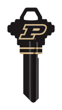 Hillman Purdue Painted Key House/Office Universal Key Blank Single (Pack of 6).