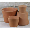 Deroma 6 in. H X 7.5 in. W Clay Standard Planter Terracotta
